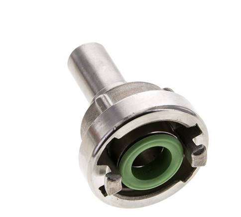 25-D (31 mm) Stainless Steel Storz Coupling 19 mm Hose Pillar Rotatable for Safety Clamp Connection