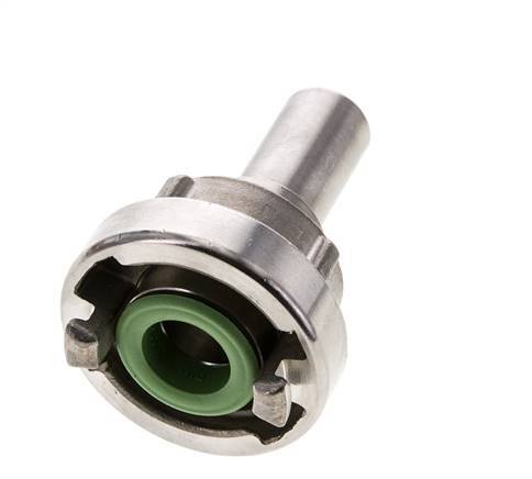 25-D (31 mm) Stainless Steel Storz Coupling 19 mm Hose Pillar Rotatable for Safety Clamp Connection