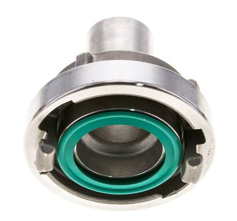 52-C (66 mm) Stainless Steel Storz Coupling 38 mm Hose Pillar Rotatable for Safety Clamp Connection