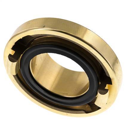 75-B (89 mm) Brass Storz Coupling G 2 1/2'' Male Thread
