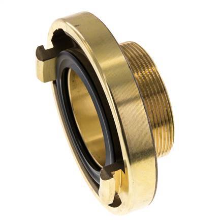 75-B (89 mm) Brass Storz Coupling G 2 1/2'' Male Thread