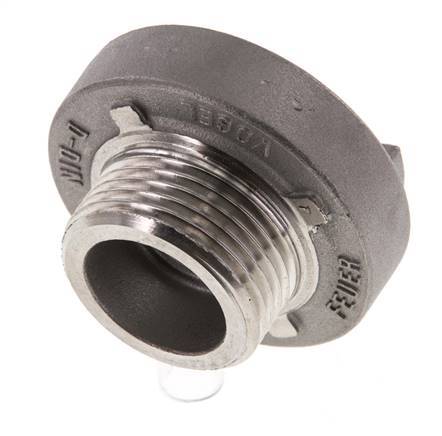 25-D (31 mm) Stainless Steel Storz Coupling G 1'' Male Thread