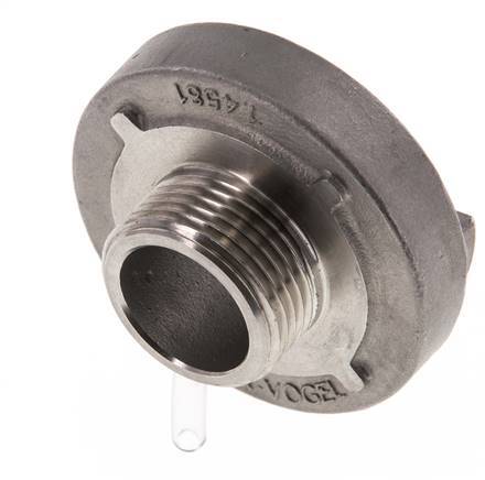 32 (44 mm) Stainless Steel Storz Coupling G 1'' Male Thread