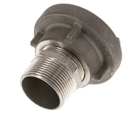 38 (51 mm) Stainless Steel Storz Coupling G 1 1/4'' Male Thread