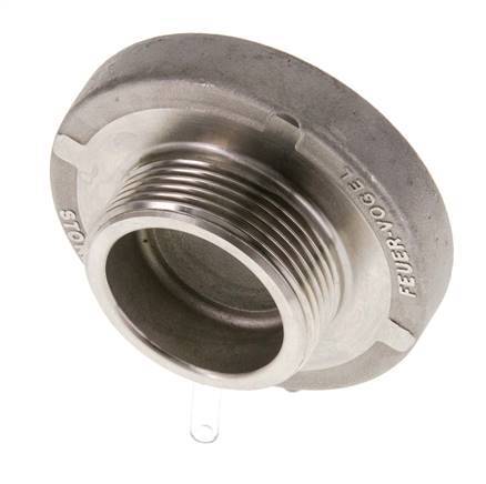 38 (51 mm) Stainless Steel Storz Coupling G 1 1/2'' Male Thread