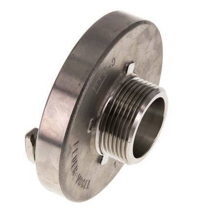 52-C (66 mm) Stainless Steel Storz Coupling G 1 1/4'' Male Thread