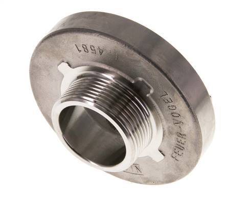 52-C (66 mm) Stainless Steel Storz Coupling G 1 1/2'' Male Thread