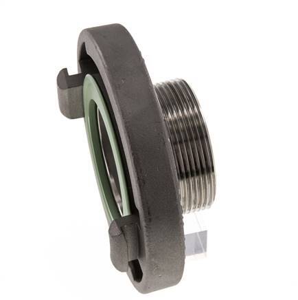65 (81 mm) Stainless Steel Storz Coupling G 2'' Male Thread