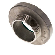 75-B (89 mm) Stainless Steel Storz Coupling G 2 1/2'' Male Thread