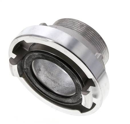 65 (81 mm) Forged Aluminum Storz Coupling G 2 1/2'' Male Thread Rotatable