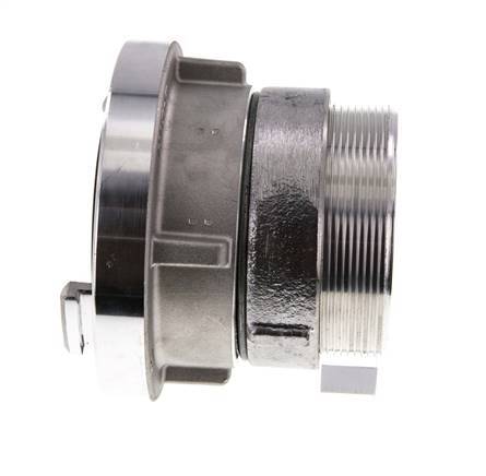 75-B (89 mm) Aluminum Storz Coupling G 3'' Male Thread Rotatable