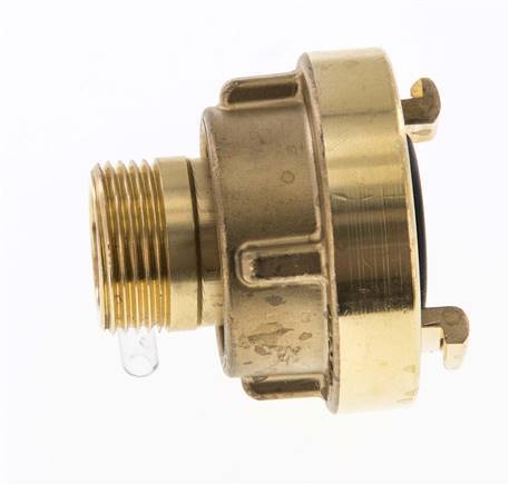 25-D (31 mm) Brass Storz Coupling G 3/4'' Male Thread Rotatable