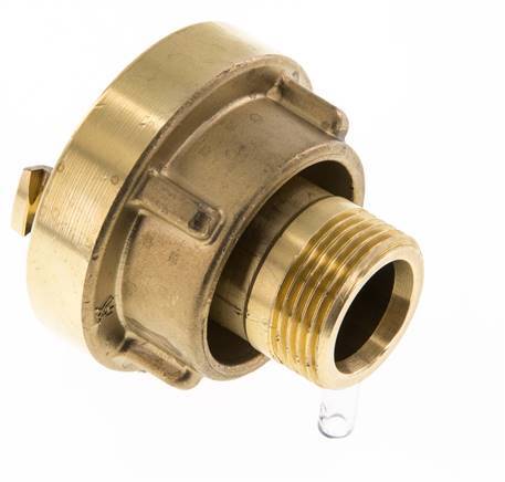 25-D (31 mm) Brass Storz Coupling G 3/4'' Male Thread Rotatable