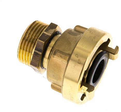 25-D (31 mm) Brass Storz Coupling G 1'' Male Thread Rotatable