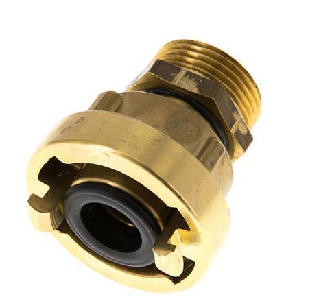 25-D (31 mm) Brass Storz Coupling G 1'' Male Thread Rotatable