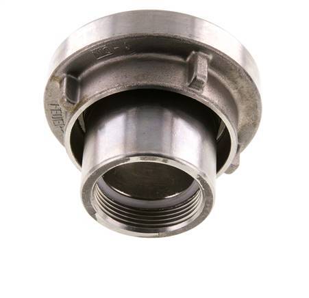 52-C (66 mm) Stainless Steel Storz Coupling G 1 1/2'' Female Thread Rotatable