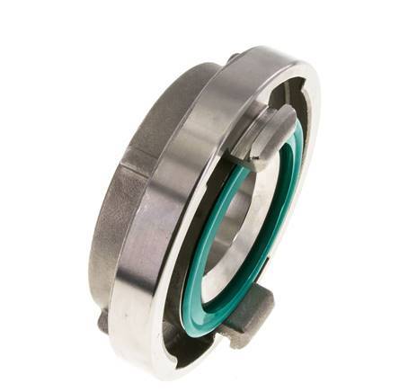 75-B (89 mm) Stainless Steel Storz Coupling G 2'' Female Thread Rotatable