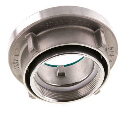 75-B (89 mm) Stainless Steel Storz Coupling G 2 1/2'' Female Thread Rotatable