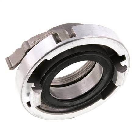 65 (81 mm) Forged Aluminum Storz Coupling G 2 1/2'' Female Thread with Lock