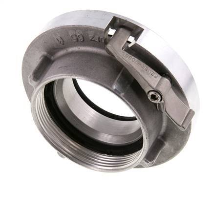 65 (81 mm) Forged Aluminum Storz Coupling G 2 1/2'' Female Thread with Lock