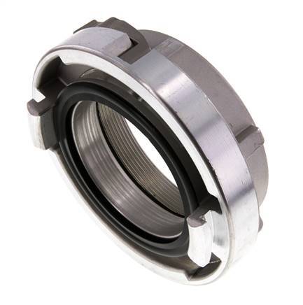 100 (115 mm) Forged Aluminum Storz Coupling G 4'' Female Thread with Lock