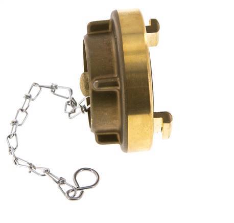 32 (44 mm) Brass Cap for Storz Coupling