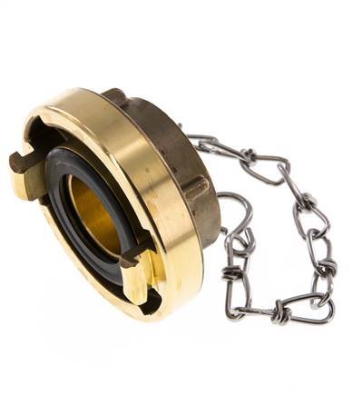 38 (51 mm) Brass Cap for Storz Coupling