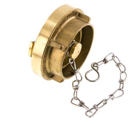 52-C (66 mm) Brass Cap for Storz Coupling