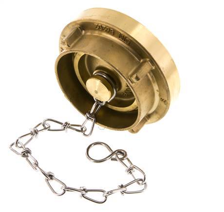 52-C (66 mm) Brass Cap for Storz Coupling