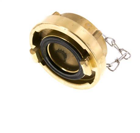 52-C (66 mm) Brass Cap for Storz Coupling