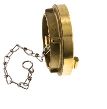 65 (81 mm) Brass Cap for Storz Coupling