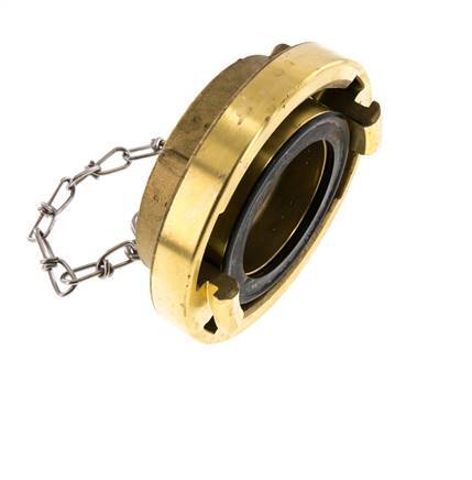 65 (81 mm) Brass Cap for Storz Coupling