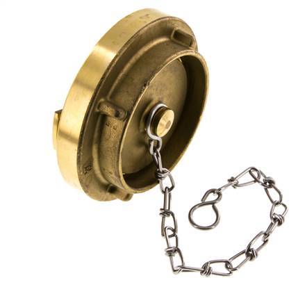 65 (81 mm) Brass Cap for Storz Coupling