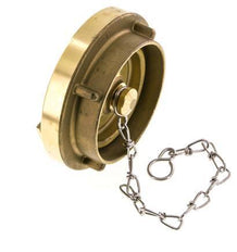 75-B (89 mm) Brass Cap for Storz Coupling