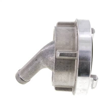 52-C (66 mm) Forged Aluminum Storz Coupling 19 mm Hose Pillar Rotatable 50-deg