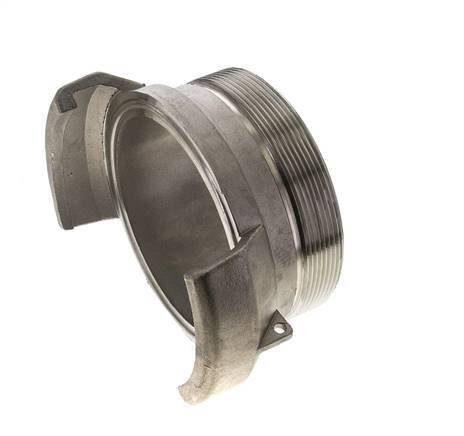 Guillemin DN 100 Stainless Steel Coupling G 4'' Male Threads Without Lock