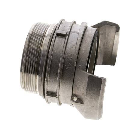 Guillemin DN 65 Stainless Steel Coupling G 2 1/2'' Male Threads With Lock