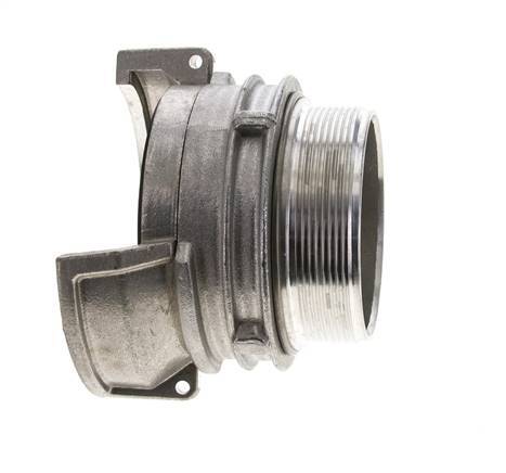 Guillemin DN 80 Aluminium Coupling G 3'' Male Threads With Lock