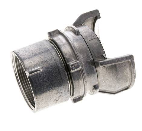 Guillemin DN 50 Aluminium Coupling G 2'' Female Threads With Lock