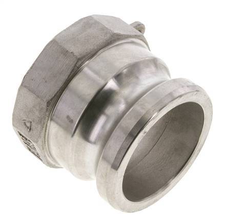 Camlock DN 60 (2 1/2'') Stainless Steel Coupling 2 1/2'' Female NPT Thread Type A MIL-C-27487