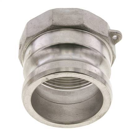 Camlock DN 60 (2 1/2'') Stainless Steel Coupling 2 1/2'' Female NPT Thread Type A MIL-C-27487