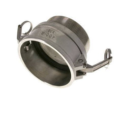 Camlock DN 90 (4'') Stainless Steel Coupling 4'' Male NPT Thread Type B MIL-C-27487