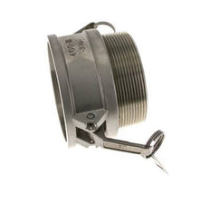 Camlock DN 90 (4'') Stainless Steel Coupling 4'' Male NPT Thread Type B MIL-C-27487