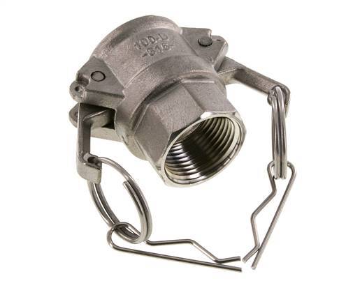 Camlock DN 25 (1'') Stainless Steel Coupling 1'' Female NPT Thread Type D MIL-C-27487