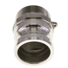 Camlock DN 50 (2'') Stainless Steel Coupling 2'' Male NPT Thread Type F MIL-C-27487