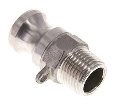 Camlock DN 15 (1/2'') Stainless Steel Coupling 1/2'' Male NPT Thread Type F MIL-C-27487