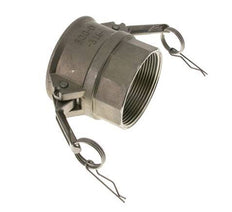 Camlock DN 75 (3'') Stainless Steel Coupling 3'' Female NPT Thread Type D MIL-C-27487