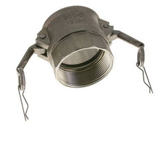 Camlock DN 75 (3'') Stainless Steel Coupling 3'' Female NPT Thread Type D MIL-C-27487