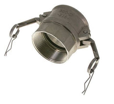 Camlock DN 75 (3'') Stainless Steel Coupling 3'' Female NPT Thread Type D MIL-C-27487