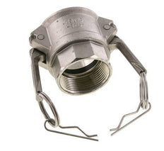 Camlock DN 40 (1 1/2'') Stainless Steel Coupling 1 1/2'' Female NPT Thread Type D MIL-C-27487